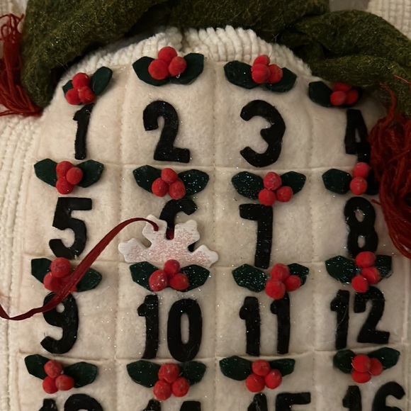Countdown to Christmas snowman wall decor - Picture 2 of 3